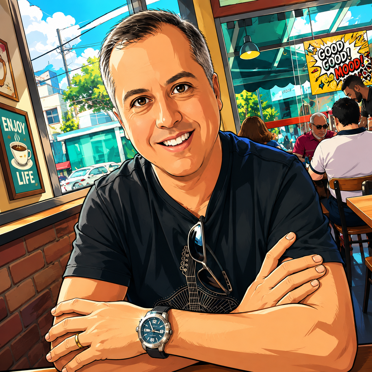 Cristian Leandro Evangelista, desenvolvedor web e professor de TI